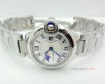 Cartier Ballon Bleu Moon psase Ladies 26mm Watch Stainless Steel